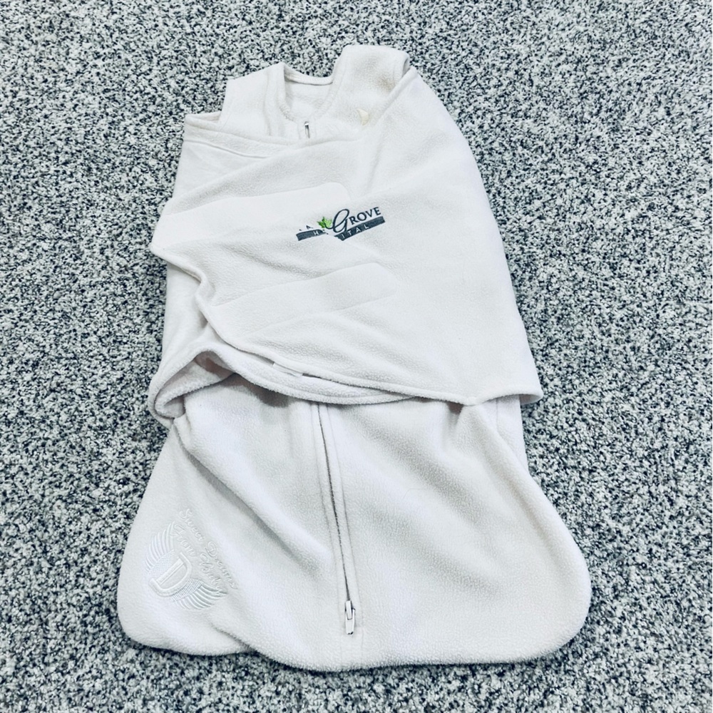 Halo Infant Baby fleece sleep sack Swaddle with wrap size newborn to 3 months